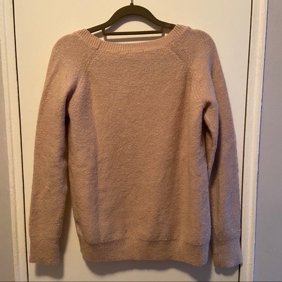 Uniqlo Wool & Mohair Blush Sweater Small - Picture 2 of 5